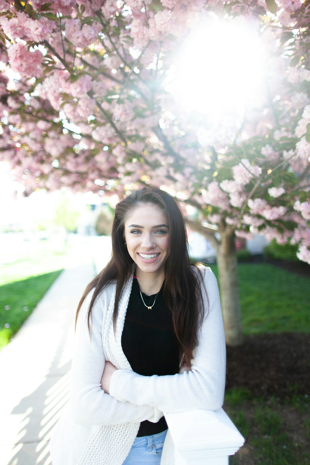 Professional portrait of a woman in a blazer smiling